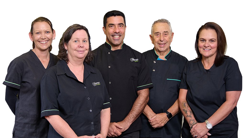 The Dentist on Waverley team together at the practice
